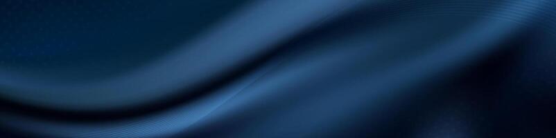 abstract blue background with a wave pattern vector