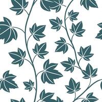 Flat Scandinavian vine seamless tile pattern with minimalistic vines and neutral tones ideal for clean airy spaces concept as Minimalistic vines and neutral tones create Scandinavi Clean Pro vector
