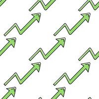 Flat Seamlessly looped animated stock market financial graph with green uptrend line for trading and investment concept as A seamlessly looped animated stock market financial graph Clean Pro 2 vector