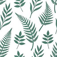 Flat Serene summer leaves seamless pattern with light green foliage and soft earth tones for relaxed spaces concept as Light green foliage and soft earth tones arranged seamlessly Clean Pro 2 vector