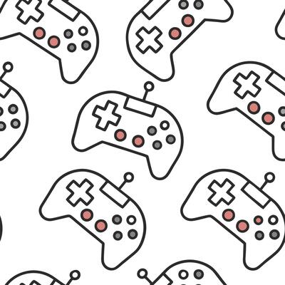 Flat Shape advanced AI circuit layouts into seamless patterns with bold shapes on white capturing machine learning progress for brand or product expansions concept as Emphasize cir Clean Pro