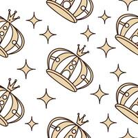 Flat Shimmering gold frame seamless tile pattern with luxurious accents and elegant shine concept as Luxurious shimmering gold frames create seamless tile patterns with elegant acc Clean Pro vector