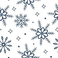 Flat Sparkling snowflake and icicle seamless tile pattern with glittery winter accents concept as Glittery icicles paired with sparkling snowflakes create a seamless tile pattern w Clean Pro vector