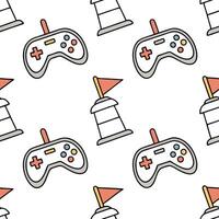 Flat Stage game level map design for arcade computer and mobile phone enhancing the gaming experience with visual aids and level progression ideas concept as A game map illus Clean Pro vector