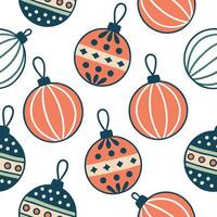 Flat Upcycled Fabric Christmas Ornaments concept as A seamless minimal background featuring a repeating pattern of Christmas ornaments made from upcycled fabric scraps in various c Clean Pro 2 vector