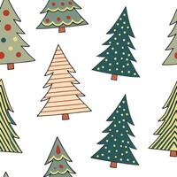 Flat Upcycled Fabric Christmas Tree concept as A seamless minimal background featuring a repeating pattern of Christmas trees made from upcycled fabric scraps in various colors and Clean Pro 2 vector