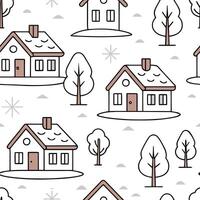 Flat Winter snow seamless pattern with swirling snowflakes and icy blue tones for a peaceful frosty atmosphere concept as Peaceful winter snow pattern with swirling snowflakes and Clean Pro 2 vector