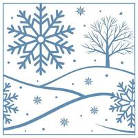 Flat Winter snow seamless pattern with large soft snowflakes and frosty textures for a dreamy snow covered landscape concept as Dreamy winter snow pattern with soft snowflakes and Clean Pro vector