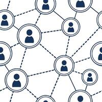 Floating user profile icons connected by service lines illustrating customer service interactions concept as Floating user profile icons are connected by service lines depicting se Clean Pro vector