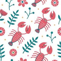 Folk art seamless pattern with whimsical creatures and bright colors for a fun playful ethnic design concept as Fun folk art pattern with whimsical creatures and bright colors idea Clean Pro vector