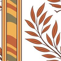 Folk art seamless pattern with vibrant stripes and earthy textures for a modern ethnic aesthetic concept as Modern folk art pattern with vibrant stripes and earthy textures for a c Clean Pro vector