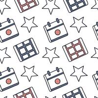 Geometric Calendar Background concept as Create a seamless background with geometric shapes and patterns that represent the months of the 2026 calendar The design should be modern Clean Pro vector