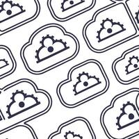 Glossy cloud data integration concept as Abstract digital art featuring glossy cloud data integration representing the seamless and innovative nature of cloud computing in Photo S Clean Pro vector