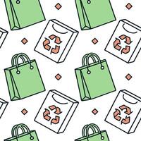 Glossy Eco Friendly Packaging concept as A seamless background featuring glossy eco friendly packaging materials representing a commitment to Zero Waste for New Year 2026 The came Clean Pro 3 vector