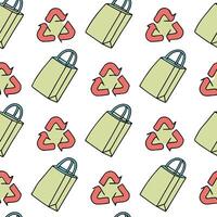 Glossy Eco Friendly Packaging concept as A seamless background featuring glossy eco friendly packaging materials representing a commitment to Zero Waste for New Year 2026 The came Clean Pro vector