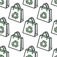 Glossy Reusable Bag Background concept as A seamless background featuring a glossy reusable shopping bag symbolizing sustainability for New Year 2026 The camera captures the shiny Clean Pro vector