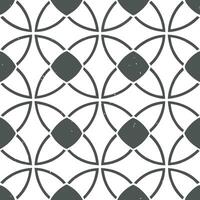 Grunge inspired circle tile pattern with distressed textures and muted tones on white background for edgy aesthetics concept as Muted circle shapes paired with distressed textures Clean Pro vector