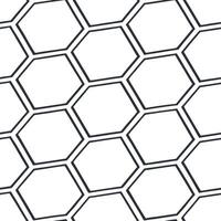 Hexagonal geometric seamless tile pattern structured isolated white background ideal for modern home textiles wallpapers concept as Hexagonal geometric seamless pattern with struct Clean Pro vector