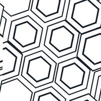 Hexagons geometric seamless tile pattern structured isolated white background perfect for modern branding packaging concept as Hexagons geometric seamless pattern with structured d Clean Pro vector