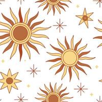 Illustrate a seamless pattern featuring retro polka dots in vibrant primary colors for a playful mid century modern theme concept as Design a repeating pattern with bold polka dot Clean Pro 4 vector
