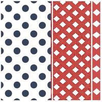 Illustrate a seamless pattern featuring retro polka dots in vibrant primary colors for a playful mid century modern theme concept as Design a repeating pattern with bold polka dot Clean Pro 11 vector
