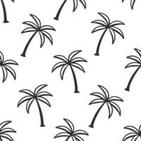 Minimalist palm tree seamless pattern simple isolated white background perfect for clean designs websites branding products concept as Minimalist palm tree seamless pattern with si Clean Pro vector