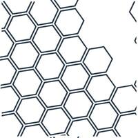 Modern hexagon gradient seamless pattern futuristic isolated white background suitable for forward thinking branding digital backdrops concept as Futuristic hexagon gradient seamle Clean Pro vector