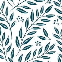Organic abstract shapes seamless tile pattern natural isolated white background perfect for eco friendly textiles wallpapers concept as Organic abstract shapes seamless pattern wit Clean Pro vector