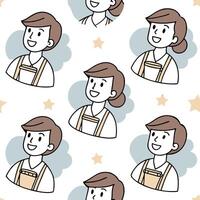 People with Floating Coffee Cups and Joyful Expressions concept as A group of people holding floating coffee cups with joyful expressions set against a fantastical background offer Clean Pro vector