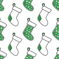 Recycled Glass Christmas Stocking concept as A seamless minimal background featuring a repeating pattern of Christmas stockings made from recycled glass symbolizing a sustainable a Clean Pro 2 vector