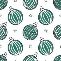 Recycled Glass Christmas Ornament concept as A seamless minimal background featuring a repeating pattern of Christmas ornaments made from recycled glass symbolizing a sustainable a Clean Pro 2 vector