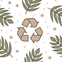 Recycled Paper Background concept as A seamless background made of recycled paper featuring subtle textures and earthy tones The camera captures the natural look ideal for promoti Clean Pro vector