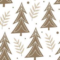 Recycled Paper Christmas Tree concept as A seamless minimal background featuring a repeating pattern of Christmas trees made from recycled paper symbolizing a sustainable holiday s Clean Pro 2 vector