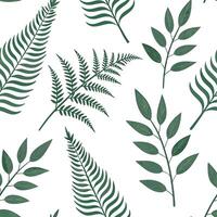Serene summer leaves seamless pattern with light green foliage and soft earth tones for relaxed spaces concept as Light green foliage and soft earth tones arranged seamlessly to cr Clean Pro 2 vector