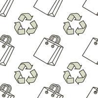 Simple flat design icon Recycled Paper Textures Tiles concept as Seamless tiles made from textures of recycled paper highlighting the reuse of materials in creative designs flat i Clean Pro vector