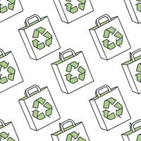 Simple flat design icon Recycled Paper Textures Tiles concept as Seamless tiles made from textures of recycled paper highlighting the reuse of materials in creative designs flat i Clean Pro 2 vector