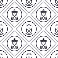 Simple flat design icon Wind Energy Tiles concept as Seamless background tiles featuring wind turbines symbolizing renewable energy and zero waste principles flat illustration in Clean Pro 2 vector