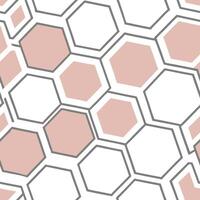Soft pastel hexagon tile seamless pattern gentle isolated white background perfect for calming home decor brand visuals product packaging concept as Gentle pastel hexagon tile seam Clean Pro vector