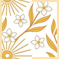 Spring sunshine seamless pattern with warm golden rays and soft light textures for bright uplifting designs concept as Bright spring sunshine pattern featuring golden rays and soft Clean Pro vector