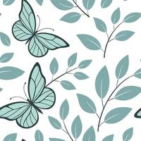 Spring pastel seamless tile pattern with soft blues and greens for a peaceful and natural ambiance concept as Soft blues and greens arranged in seamless patterns for a peaceful nat Clean Pro vector