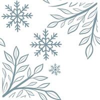 Subtle winter snow seamless pattern with delicate snowflakes and soft frosty textures for a quiet peaceful design concept as Subtle winter snow pattern with delicate snowflakes and Clean Pro vector
