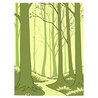 Sun dappled forest floor seamless tile pattern with sunlight peeking through trees symbolizing spring renewal concept as Sunlight dappled through forest trees creates a seamless sp Clean Pro vector