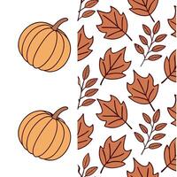 Thanksgiving leaves seamless pattern with rich autumn colors of red orange and yellow for a warm harvest inspired look concept as Warm Thanksgiving pattern with red orange and yell Clean Pro 9 vector