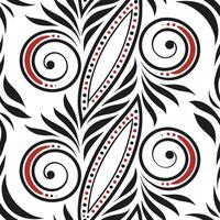 Tribal patterns seamless design with flowing curves and vibrant accents for a dynamic lively tribal vibe concept as Dynamic tribal patterns with flowing curves and vibrant accents Clean Pro vector