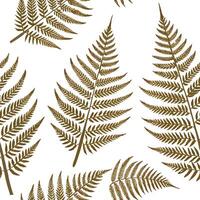 Vintage fern seamless tile pattern with distressed fern illustrations in muted green tones ideal for rustic kitchens concept as Distressed fern illustrations in muted green tones c Clean Pro 3 vector
