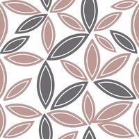 Vintage inspired geometric seamless pattern with muted colors and distressed textures on white concept as Muted color vintage geometric shapes with distressed textures creating tim Clean Pro vector