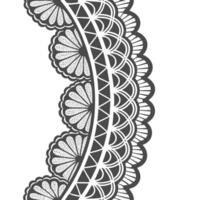 Vintage lace seamless pattern with delicate details for elegant textiles concept as Intricate vintage lace patterns seamlessly repeated for sophisticated and elegant textile applic Clean Pro vector