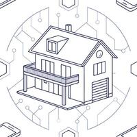 Voice activated smart home systems concept as A futuristic home featuring voice activated smart systems enabling seamless control and interaction with various devices in Photo Sto Clean Pro vector