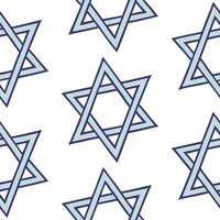 Watercolor Star of David tiles with reusable metal texture seamless pattern concept as A seamless watercolor tile pattern featuring the Star of David with reusable metal texture re Clean Pro vector