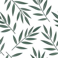 Watercolor tiles with bamboo leaves concept as Seamless watercolor tiles adorned with bamboo leaves offering a zen and serene design for gift wrapping paper in Photo Stock Concept Clean Pro vector